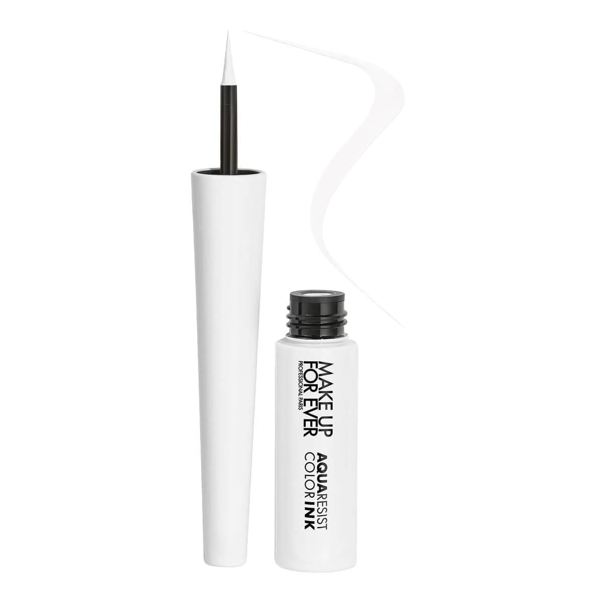 Aqua Resist Color Ink 24HR Waterproof Liquid Eyeliner, #5 Matte Snow