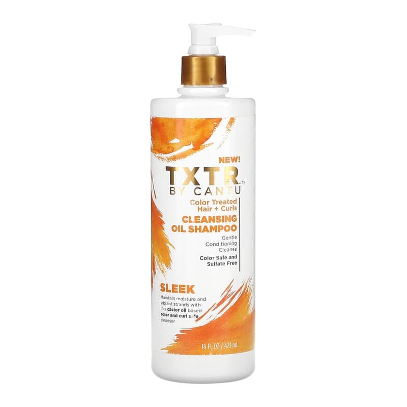 TXTR, Cleaning Oil Shampoo, Color Treated Hair + Curls