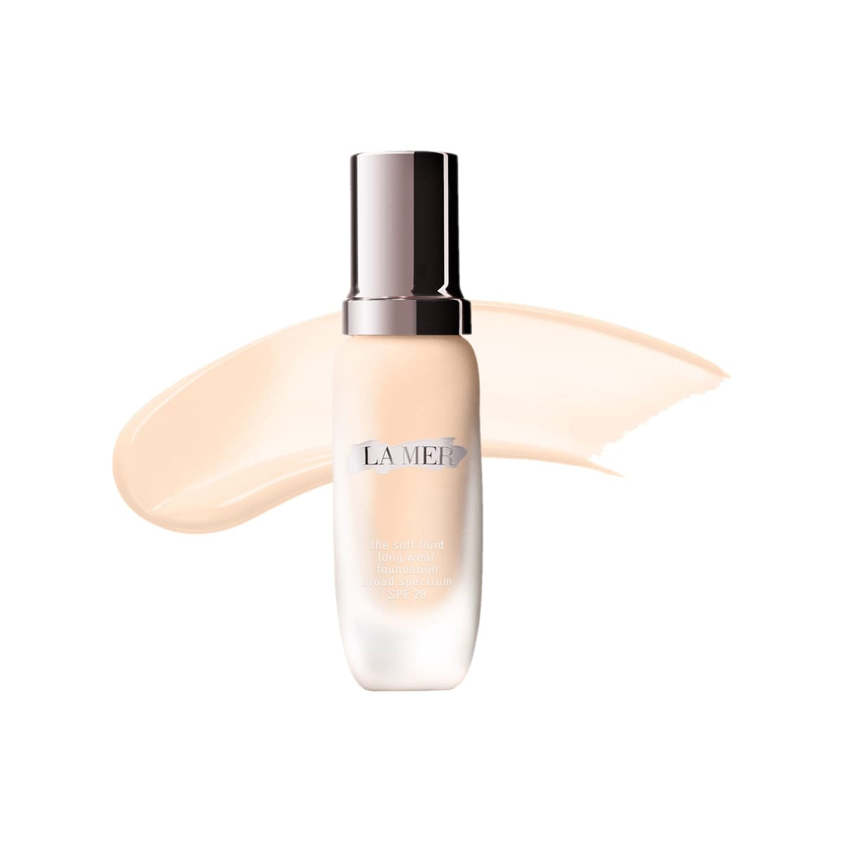 The Soft Fluid Long Wear Foundation SPF 20, #130 Warm Ivory - Very Light Skin