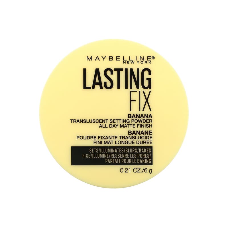 Lasting Fix, Translucent Setting Powder, Banana