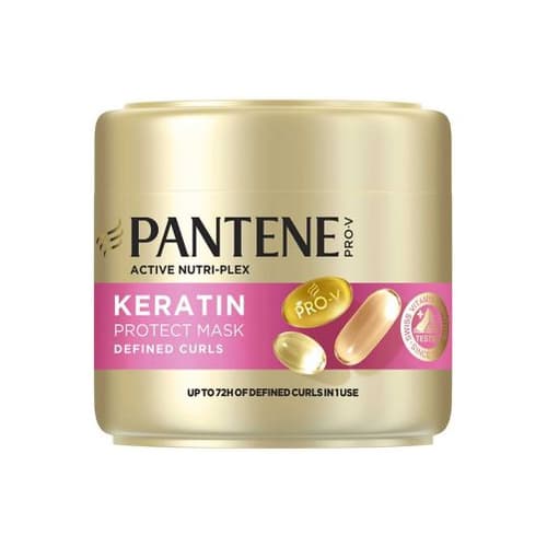 Pro-V Defined Curls Keratin Protect Hair Mask for Frizzy, Unruly Curls