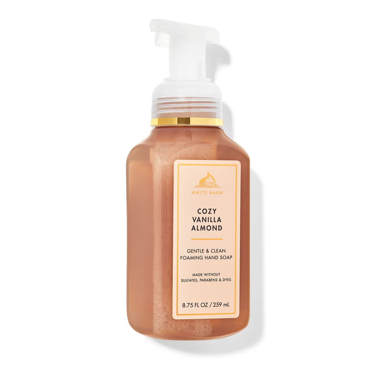 Cozy Vanilla Almond, Gentle & Clean Foaming Hand Soap