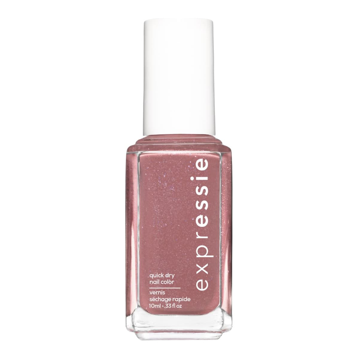 ExprEssie Quick Dry Formula, Pink Shimmer Nail Polish 30 Trend & Snap