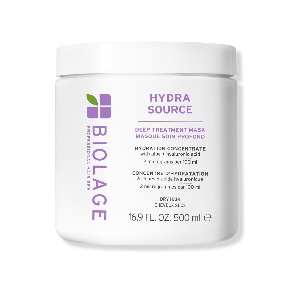 Hydra Source Deep Treatment Mask for Dry Hair