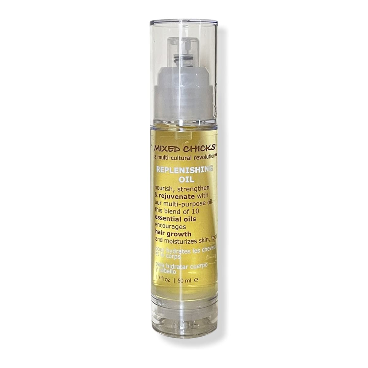 Replenishing Oil, Rejuvenating for Hair and Skin.