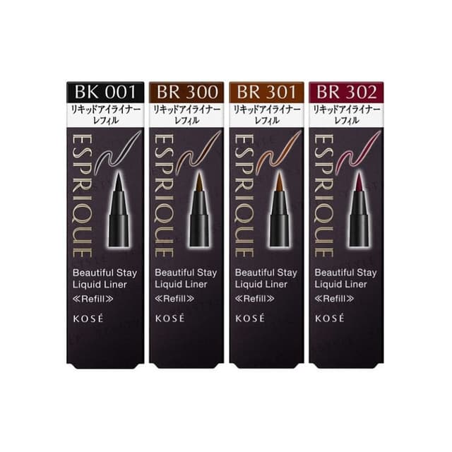 Esprique Beautiful Stay Smooth Liquid Eyeliner, BK001 Black