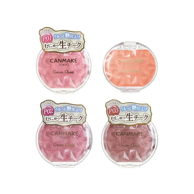 Cream Cheek Pearl Type, P01 Peach Dazzle