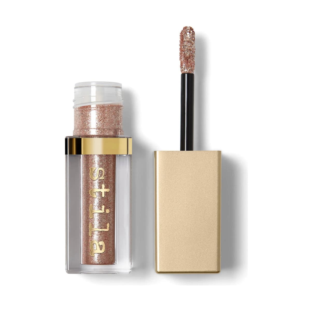 Glitter Glow Liquid Eye Shadow, Rose Gold
