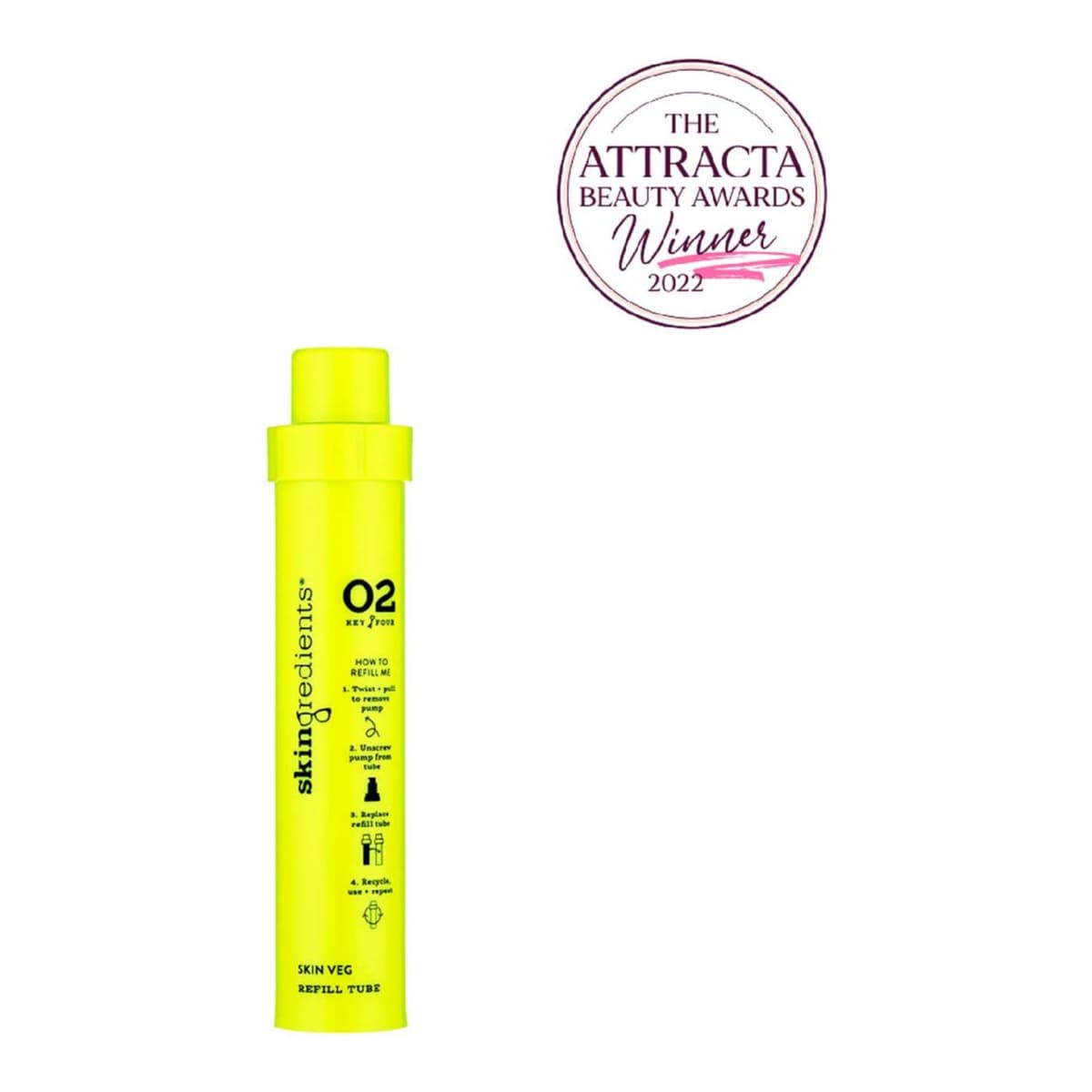 Skin Veg Hydrating Hyaluronic Acid Serum Refill Tube