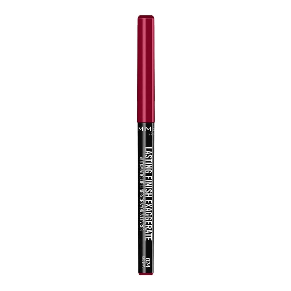 Lasting Finish Exaggerate Automatic Lip Liner, #024 Red Diva