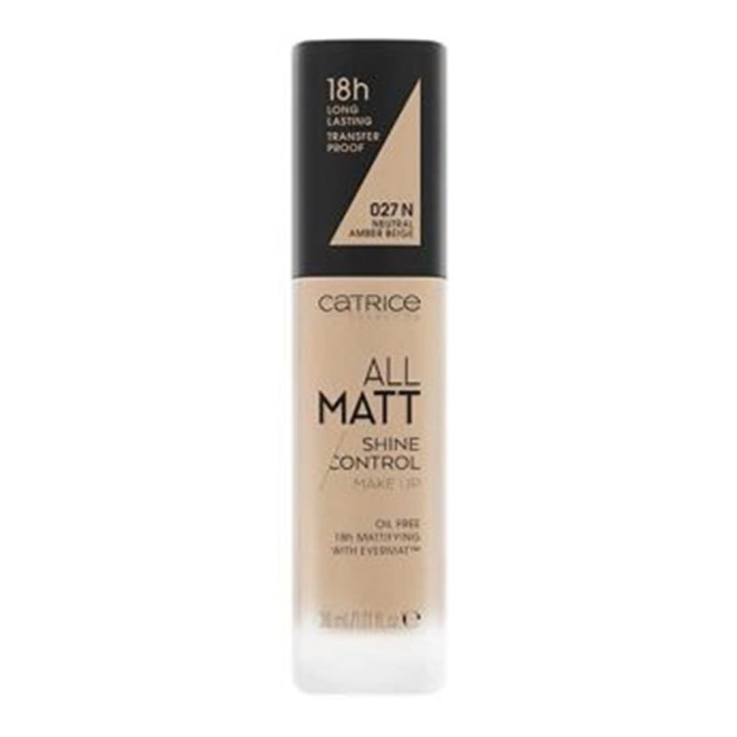 All Matt Shine Control Makeup 027 N Neutral Amber Beige