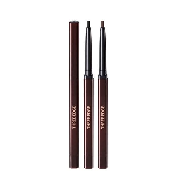 3 Edge Pencil Eyeliner, #01 Black