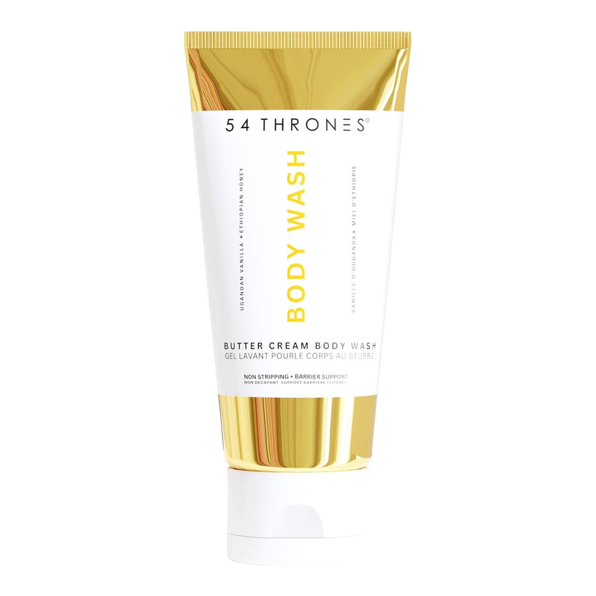 Moisturizing Butter Cream Body Wash - Non-Stripping with Shea Butter, Ceramides and Niacinamide