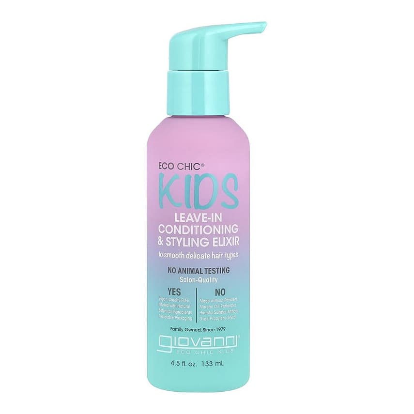 Eco Chic® Kids, Leave-In Conditioning & Styling Elixir