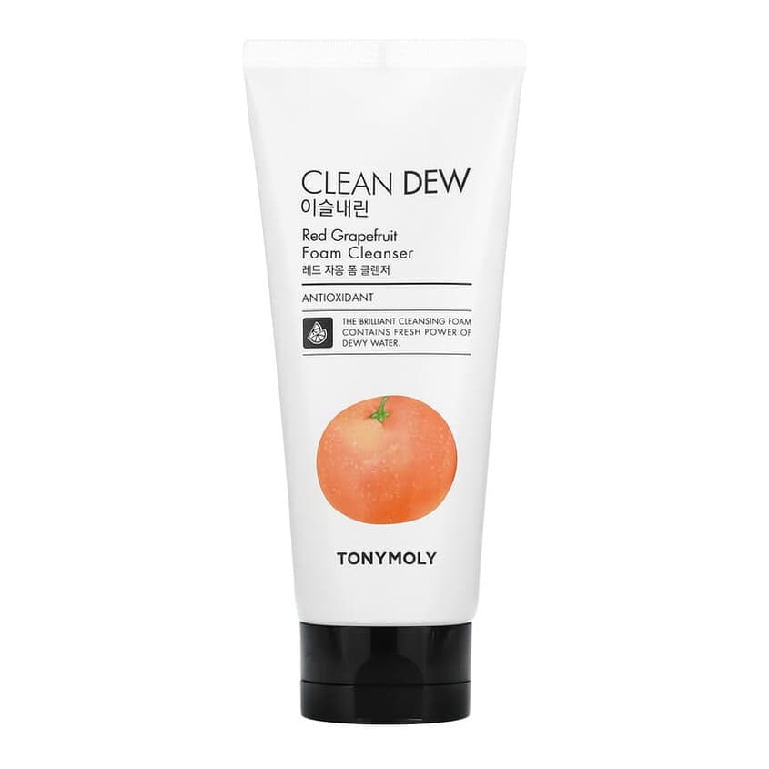 Clean Dew, Red Grapefruit Foam Cleanser