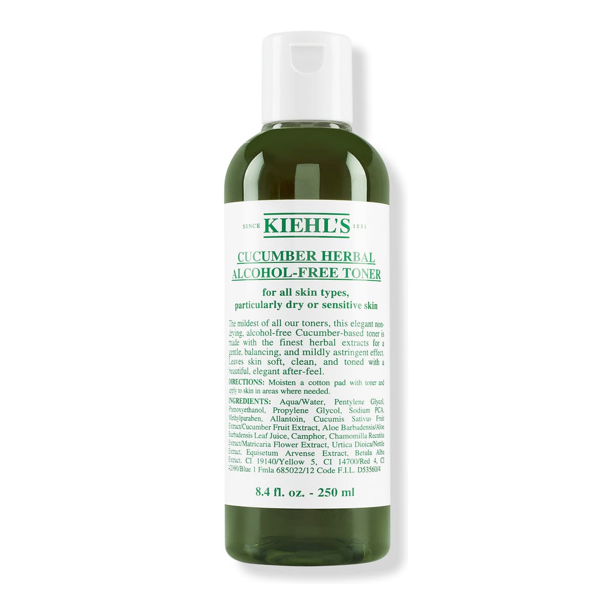 Cucumber Herbal Alcohol Free Toner