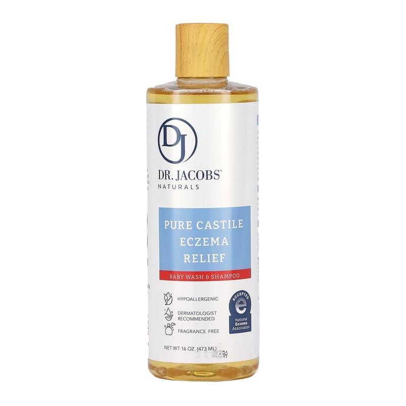 Pure Castile Eczema Relief, Body Wash & Shampoo