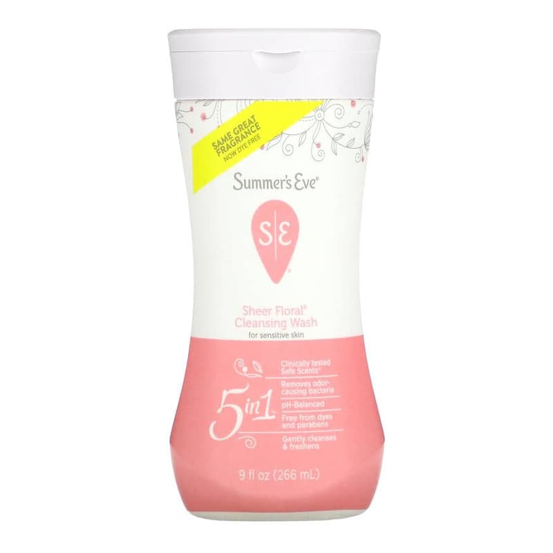 5 in 1 Cleaning Wash, Sheer Floral