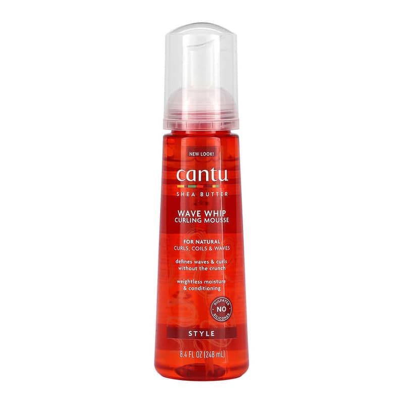 Shea Butter, Wave Whip Curling Mousse