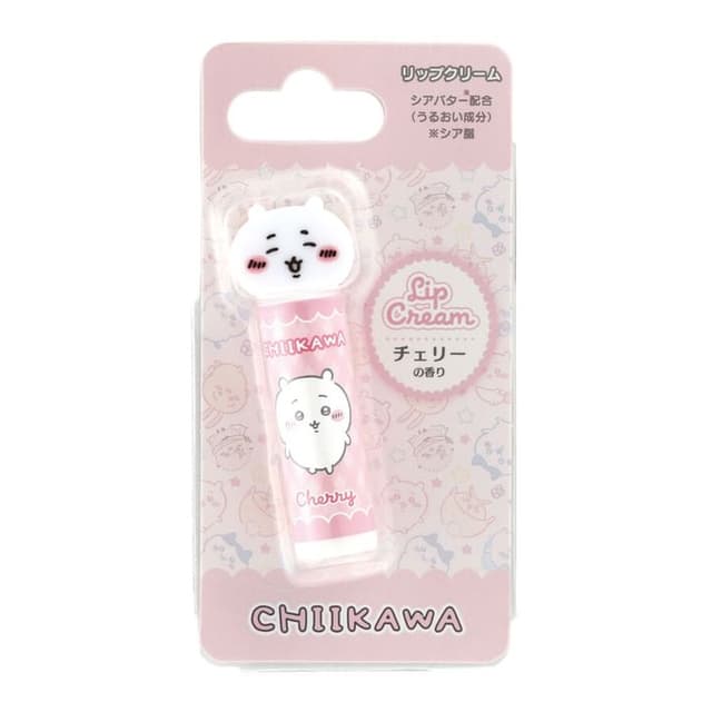 Chiikawa Mascot Lip Balm, Chiikawa Cherry