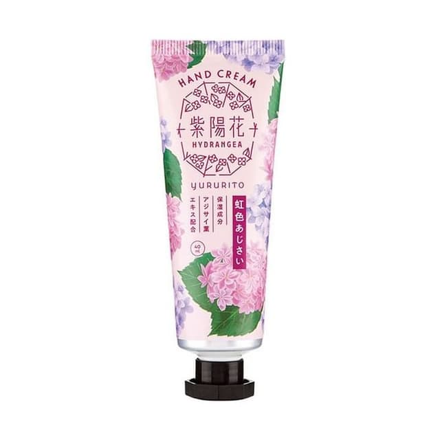 Yururito Hand Cream, Rainbow Hydrangea