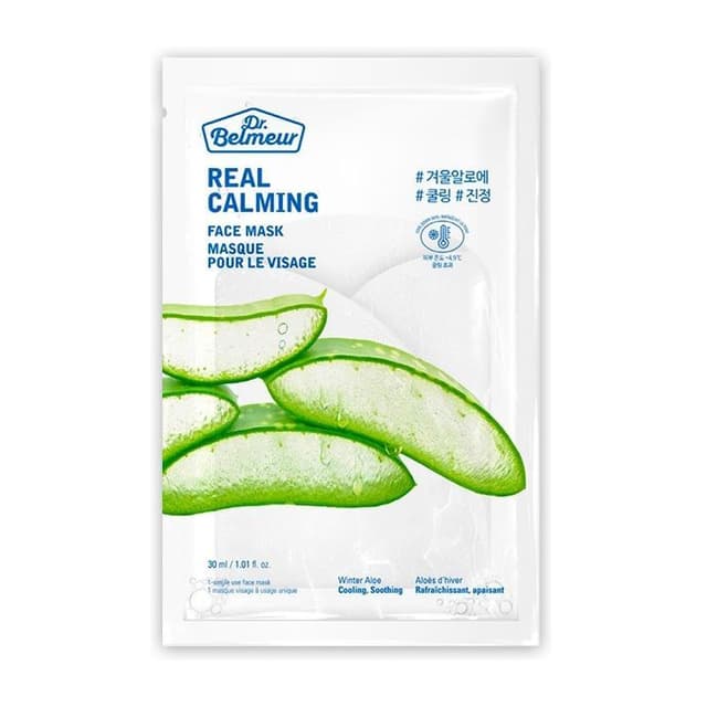 Dr. Belmeur Real Calming Face Mask, Winter Aloe