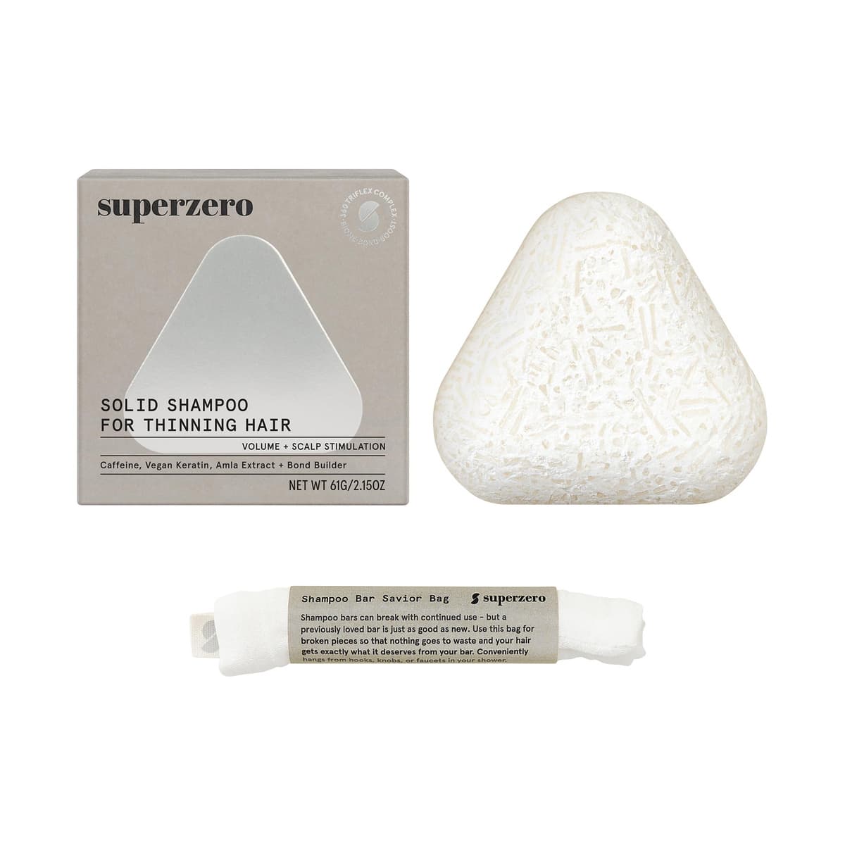 Strengthening & Scalp Stimulating Shampoo Bar for Thinning Hair