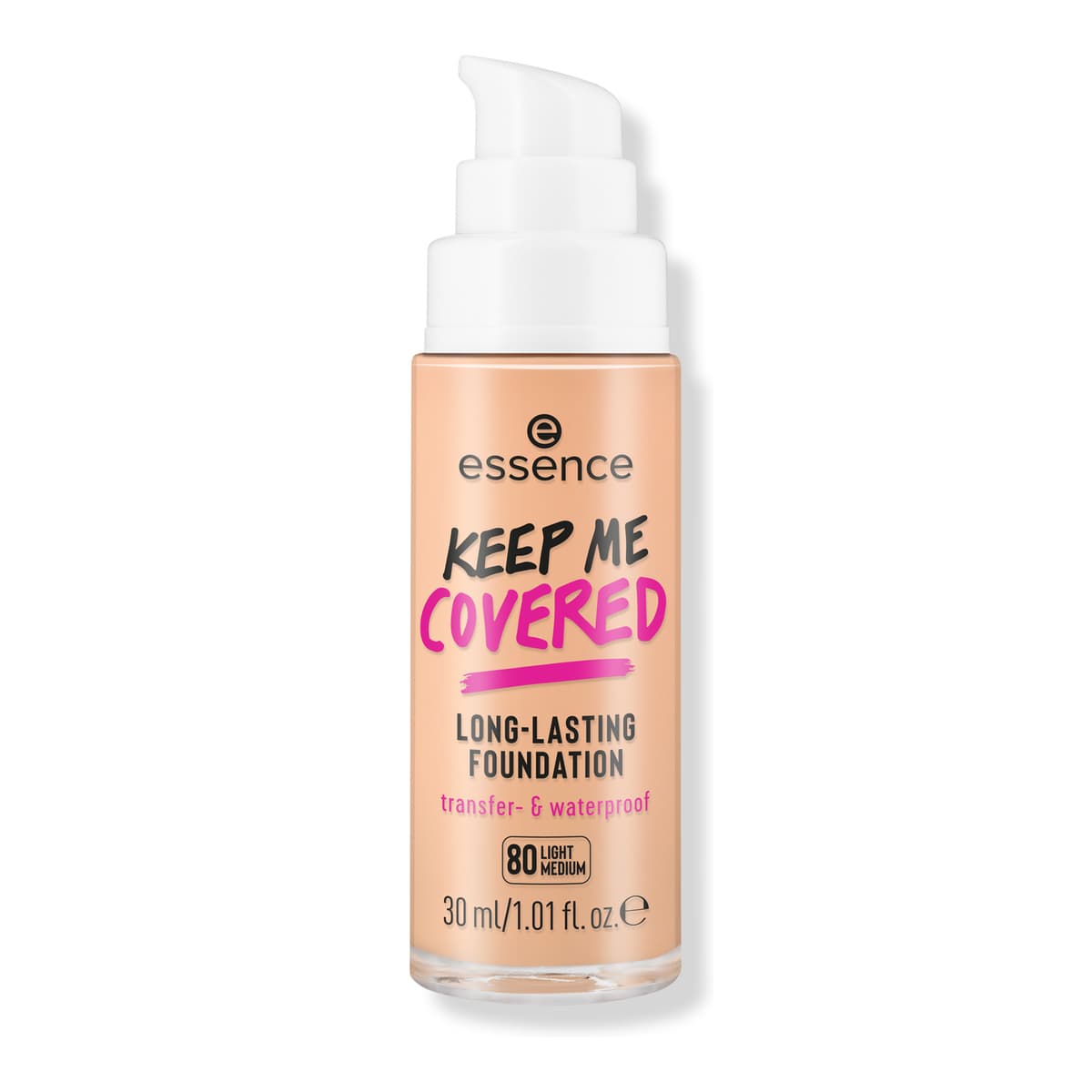 Keep Me Covered Long-Lasting Foundation, Light Medium