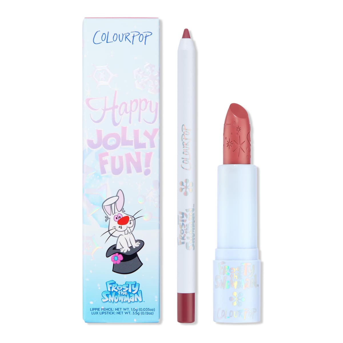 Frosty the Snowman x ColourPop Happy Jolly Fun! Lip Duo