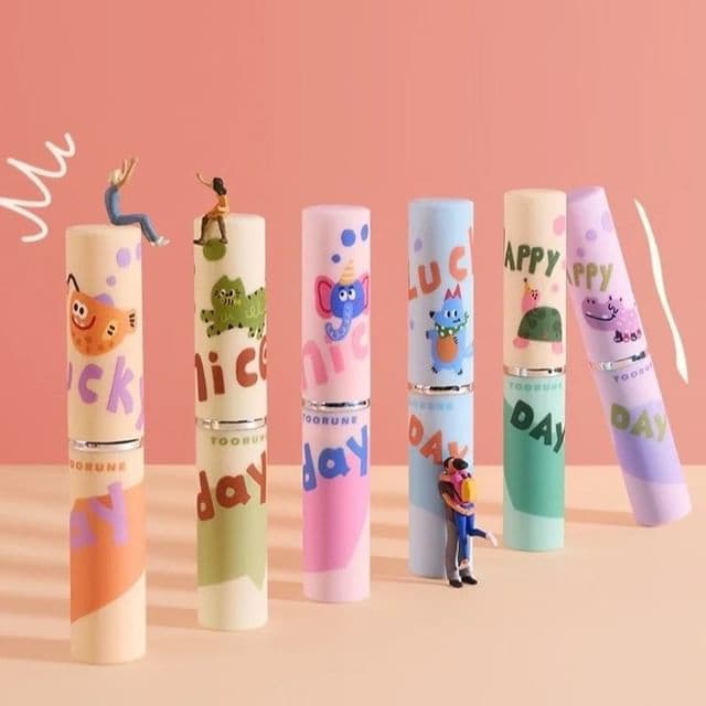 Cloud Bear Cute Pet Light Color Lipstick, #215# Bean Paste