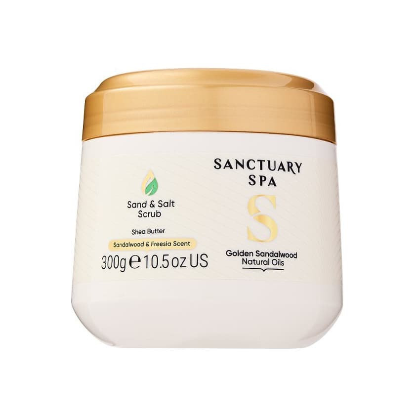 Golden Sandalwood Sand & Salt Scrub