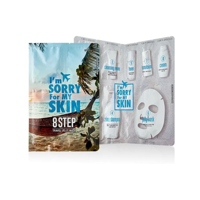 8 Step Travel Jelly Mask