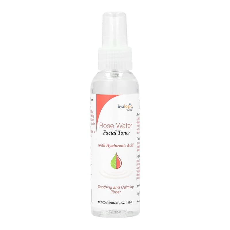 Rose Water Facial Toner With Hyaluronic Acid