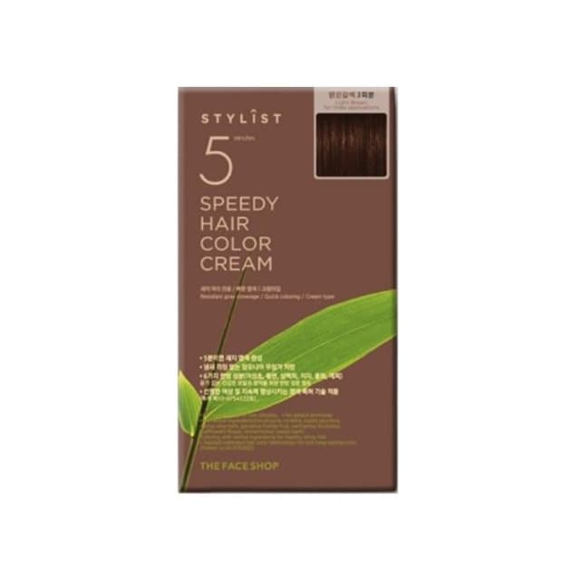 Stylist 5 Minutes Speedy Hair Color Cream, #03 Light Brown