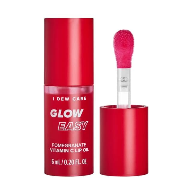 Glow Easy Vitamin C Lip Oil, Pomegranate