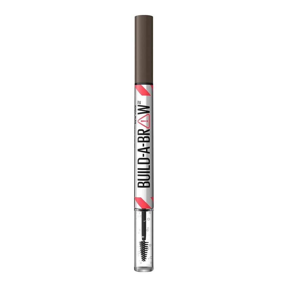 Build-A-Brow 2-In-1 Brow Pen + Sealing Gel Eyebrow Makeup, Black Brown