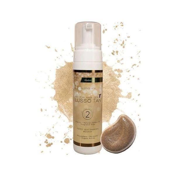 Tinted Self Tanning Mousse Medium