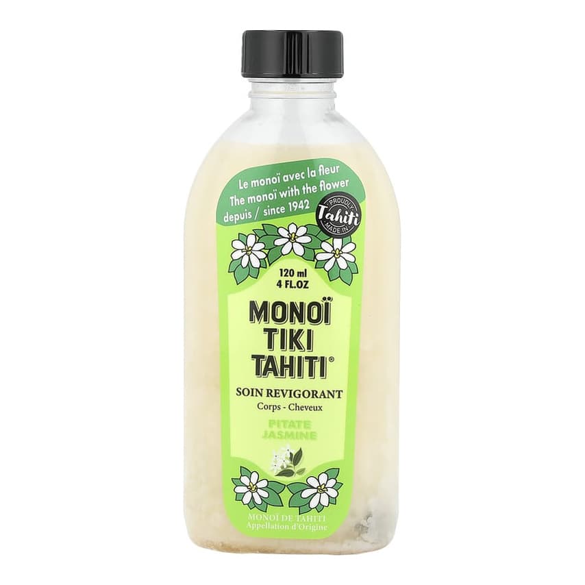 Monoi Tiki Tahiti® Coconut Oil, Pitate Jasmine