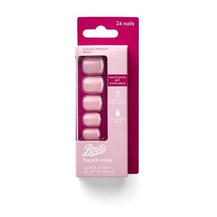 False Nail Classic French Nails x24