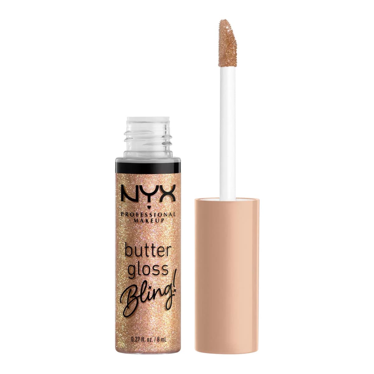 Butter Gloss Bling Non Sticky Lip Gloss, #01 Bring the Bling