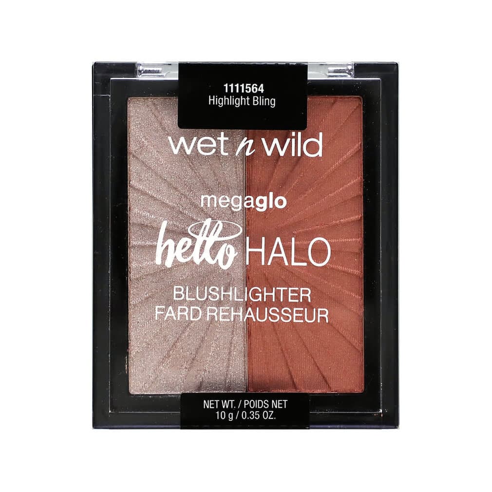 MegaGlo, Hello Halo Blushlighter, #1111564 Highlight Bling