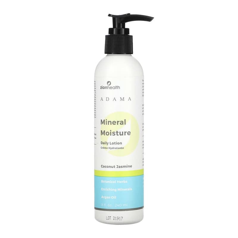 Adama, Mineral Moisture Daily Lotion, Coconut Jasmine