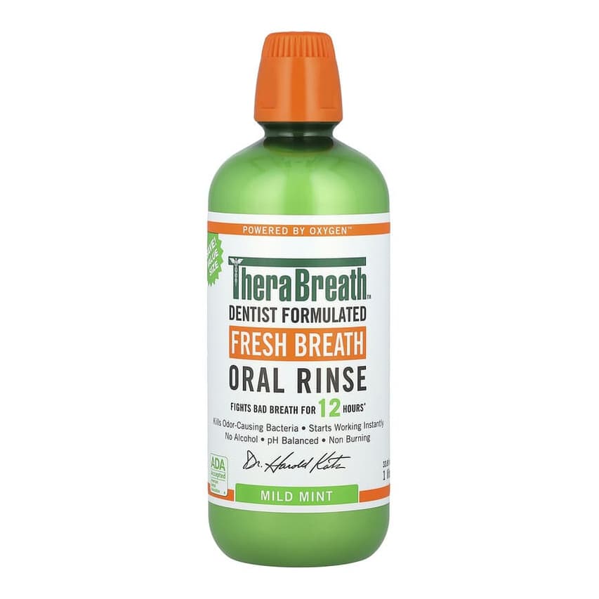 Fresh Breath Oral Rinse, Mild Mint