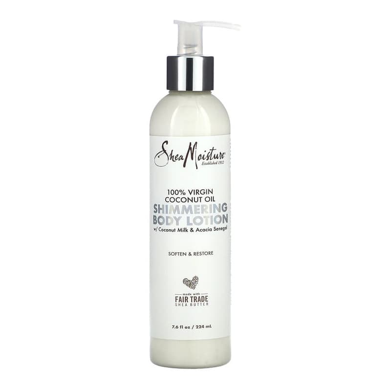 100% Virgin Coconut Oil, Shimmering Body Lotion