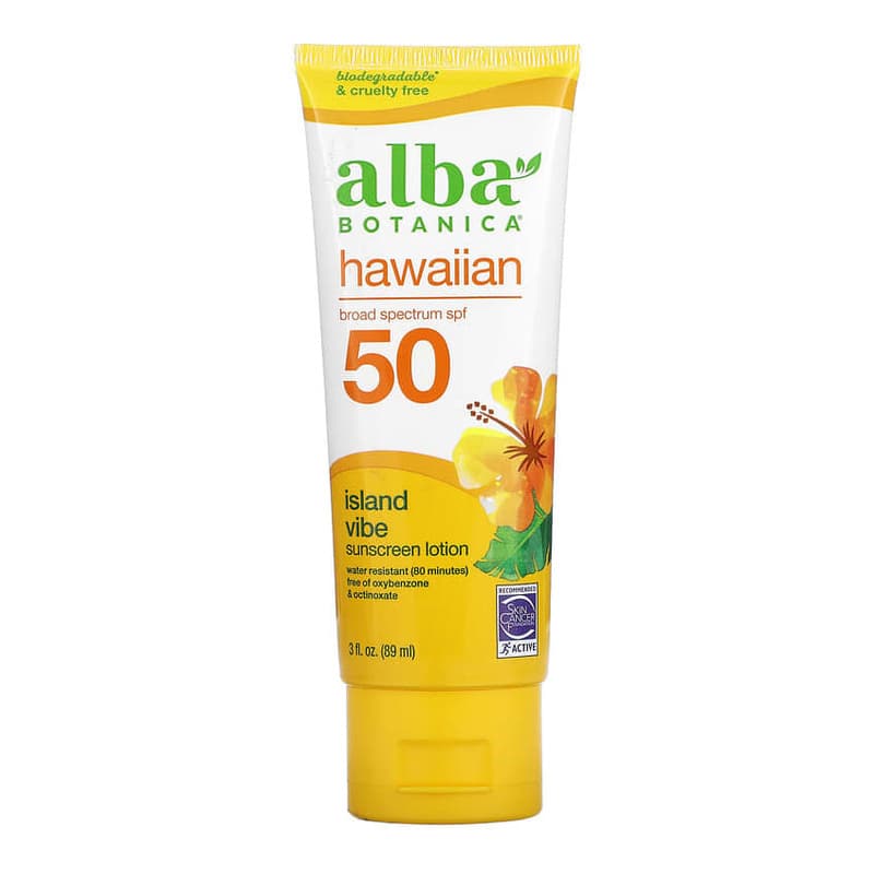 Hawaiian Sunscreen Lotion, SPF 50, Island Vibe