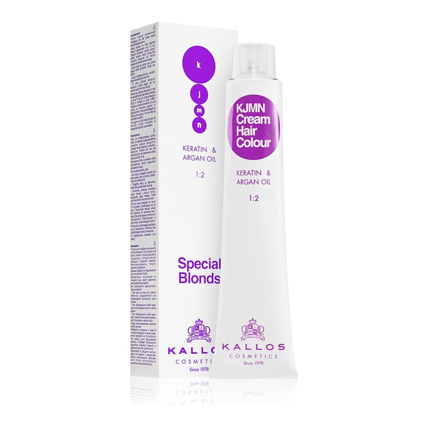 KJMN Professional Cream Hair Colour Keratin & Argan Oil