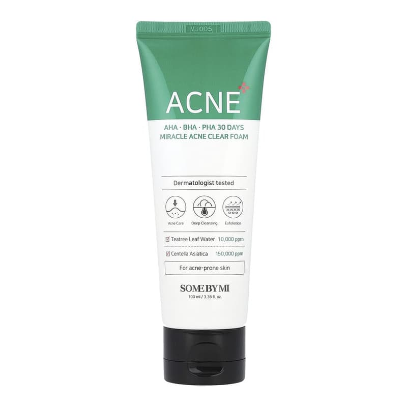 AHA, BHA, PHA 30 Days Miracle Acne Clear Foam