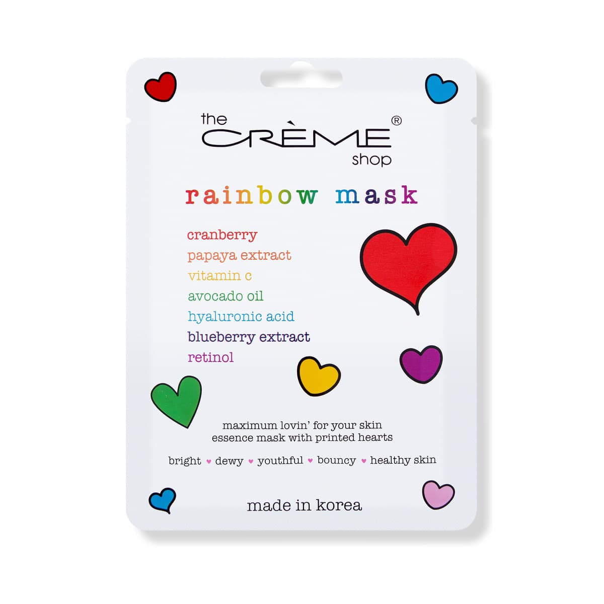 Rainbow Face Mask