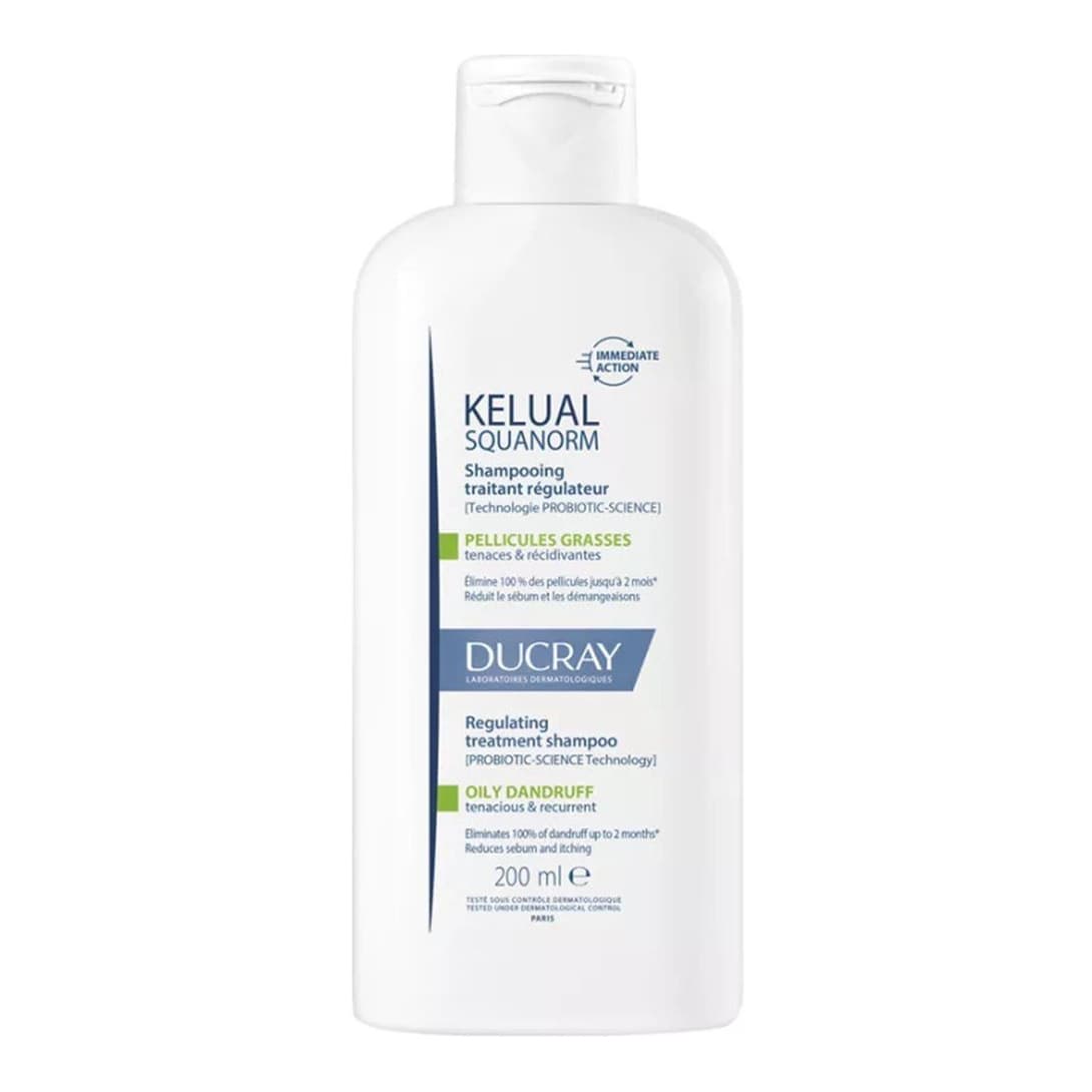 Kelual Squanorm Oily Dandruff Regulating Treatment Shampoo
