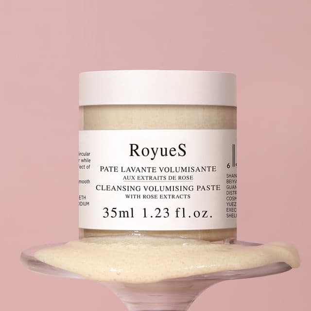 Rose Volumizing Fluffy Scrub